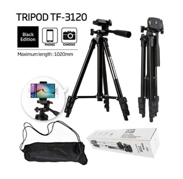 3120 Tripod Stand For Mobile DSLR Camera And Tik Tok Ring light model Online Shopping Pandaa