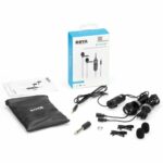 BOYA BY-M1DM Dual Omni-directional Lavalier Microphone-Online Boya Mic