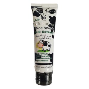 YC Milk Extract Whitening Face Wash Extra Moisturizing & pH-Balance 100ml