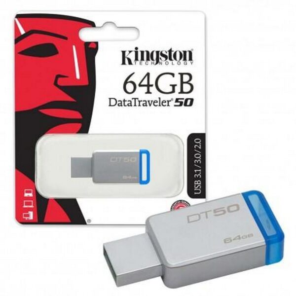 64Gb Usb DT50 Flash Drives Fast Data Transfer Camera And Mobile Suported