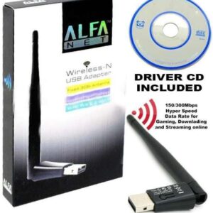 Alfa Wifi Usb W115- 3dbi Anteena Adopter ,Alfa Wifi USB Adapter Mini 150 Mbps\ Wifi Usb Adapter \Wifi Device For Pc