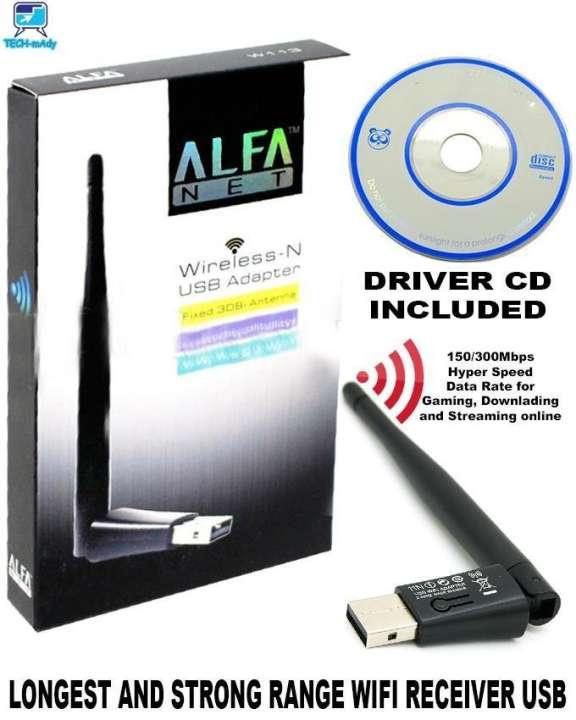 Alfa Wifi Usb W115- 3dbi Anteena Adopter ,Alfa Wifi USB Adapter Mini 150 Mbps\ Wifi Usb Adapter \Wifi Device For Pc