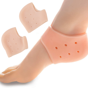 Anti Crack Silicone Gel Heel Pad 1 Pair of Heel Pad 1.8mm Thick Socks for Pain Relief Heel Guards Heel Protectors