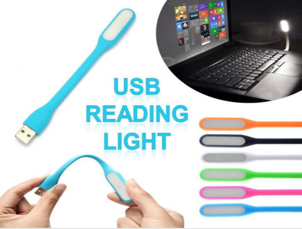 Portable Flexible Mini USB LED Light Lamp for Laptop, Keyboard, Power Bank