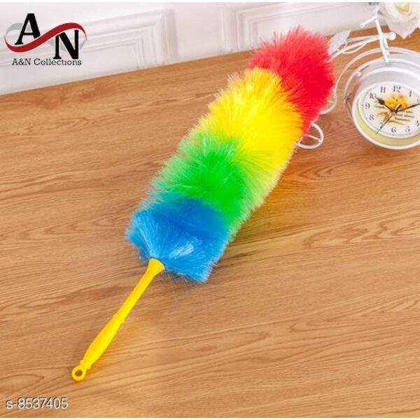 Soft Colorful Plastic Duster Brush Anti Static Household Cleaning Brush