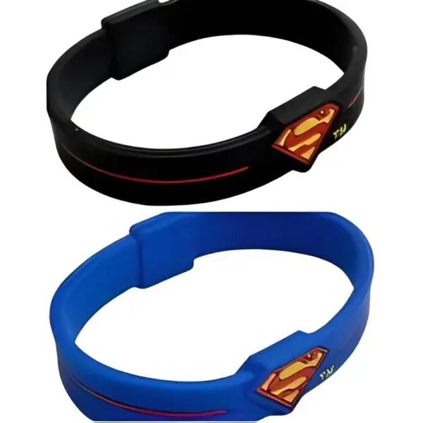Pack of 2 Superman Band Bracelet - Price in Pakistan 2025