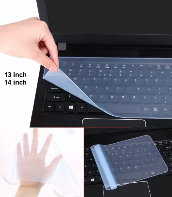 13, 14 inch Laptop Universal Keyboard Pretection Silicone Cover Film
