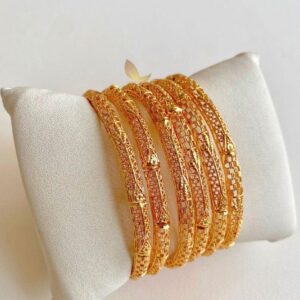 Gold Design Bangles 0375 - Artificial Jewelry | Price in Pakistan 2023
